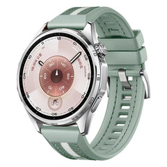 Correa de reloj híbrida de silicona y nailon...