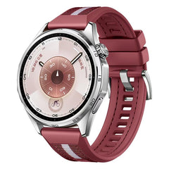 Correa de reloj híbrida de silicona y nailon...
