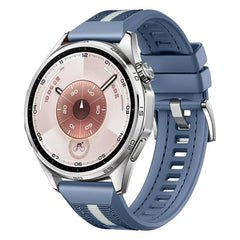 Correa de reloj híbrida de silicona y nailon...