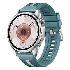Correa de reloj híbrida de silicona y nailon...