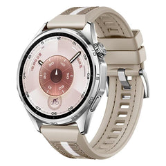 Correa de reloj híbrida de silicona y nailon...