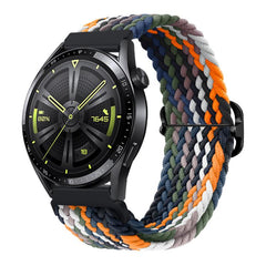 Correa de reloj trenzada de nailon con hebil...
