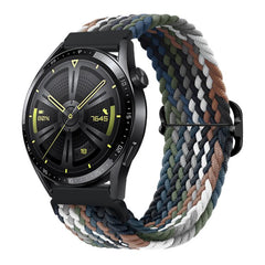 Correa de reloj trenzada de nailon con hebil...