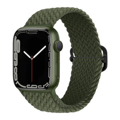 Correa de reloj trenzada de nailon con hebil...