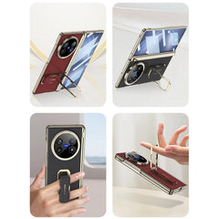 Funda de cuero GKK con bisagra magnética ple...