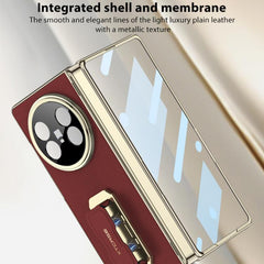 Funda de cuero GKK con bisagra magnética ple...