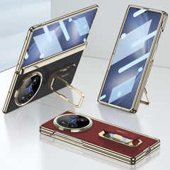Funda de cuero GKK con bisagra magnética ple...