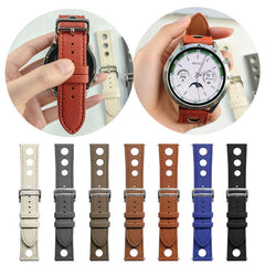 Correa de reloj de cuero vegano con textura ...