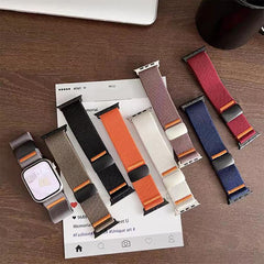 Correa de reloj de nailon elástico con hebil...