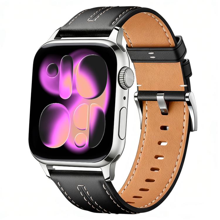 Correa de reloj de cuero vegano con textura ...