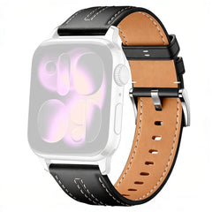 Correa de reloj de cuero vegano con textura ...
