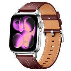Correa de reloj de cuero vegano con textura ...