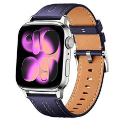Correa de reloj de cuero vegano con textura ...