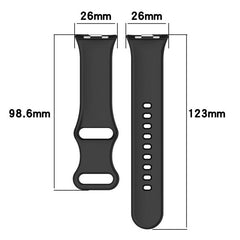 Correa de reloj de silicona con hebilla de m...