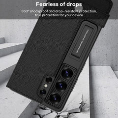 Funda tipo cartera de piel GKK para teléfono...