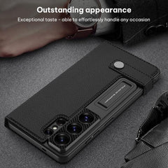 Funda tipo cartera de piel GKK para teléfono...