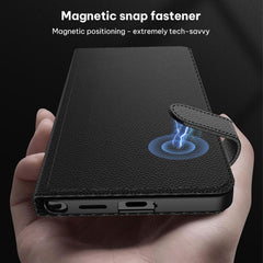 Funda tipo cartera de piel GKK para teléfono...