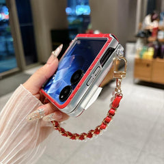 Funda para teléfono con hebilla lateral y es...