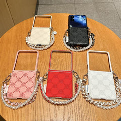 Funda para teléfono con hebilla lateral y es...