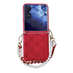 Funda para teléfono con hebilla lateral y es...