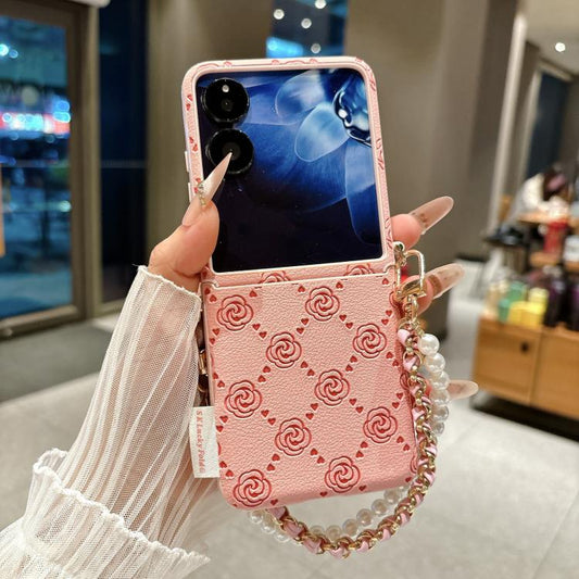 Funda para teléfono con hebilla lateral y es...
