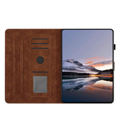 Funda inteligente para tablet de piel con re...