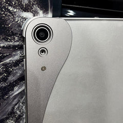 Funda híbrida para tablet de metal y acrílic...