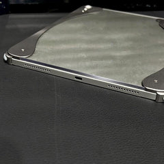 Funda híbrida para tablet de metal y acrílic...