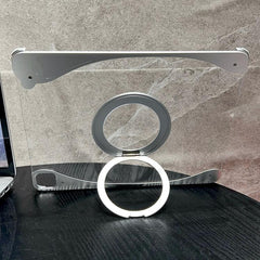 Caja de tableta híbrida de metal acrílico tr...