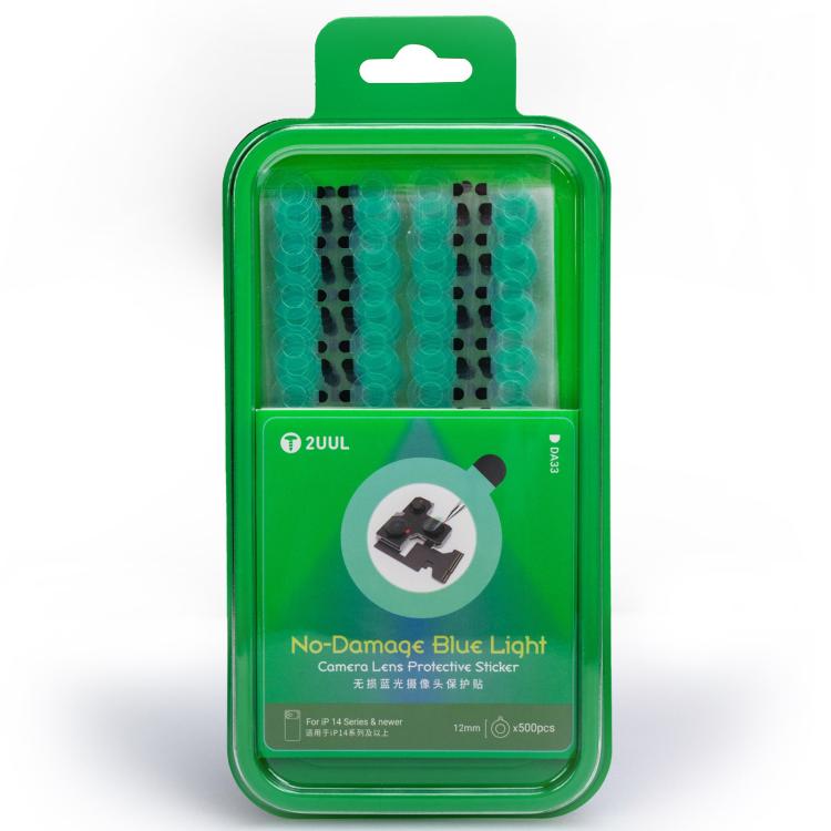 Adhesivo para lente de cámara de película de luz azul 2UUL DA33 que no daña la película.