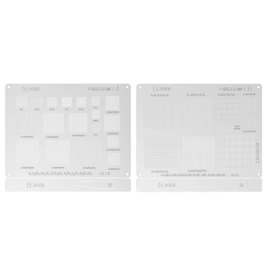 BG02 Ahora con espaciado de 0,3 a 0,85, plantilla universal para reequilibrio de bolsas
