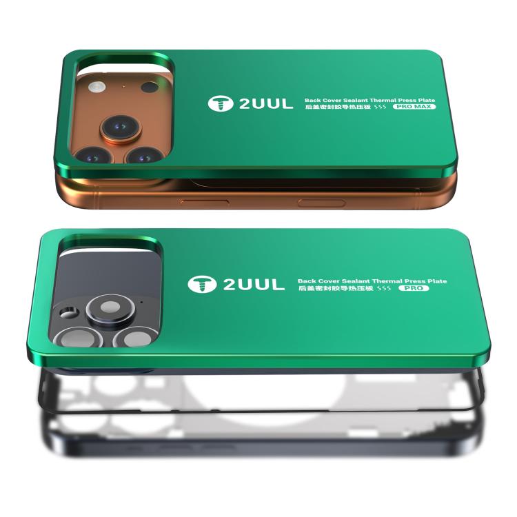 Placa de prensado térmico para sellado de la cubierta trasera del iPhone 17 Series