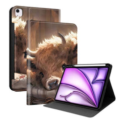 Funda para tablet inteligente de piel vegana...