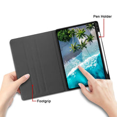 Funda para tablet inteligente de piel vegana...