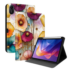 Funda para tablet inteligente de piel vegana...