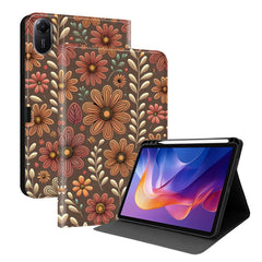 Funda para tablet inteligente de piel vegana...