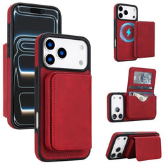 Cartera magnética desmontable de piel sintét...