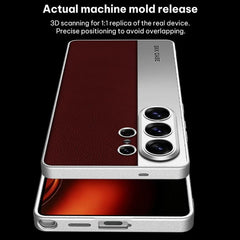 Funda para teléfono GKK de cuero con revesti...