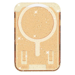 Bolsa con adhesivo magnético para la parte trasera del teléfono y ranuras para tarjetas.