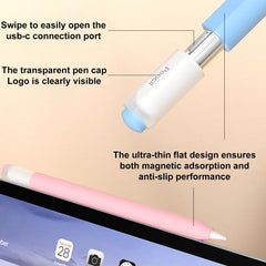 Funda de silicona para lápiz óptico con tapa...