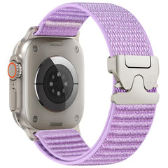 Correa de reloj de nailon con hebilla de par...