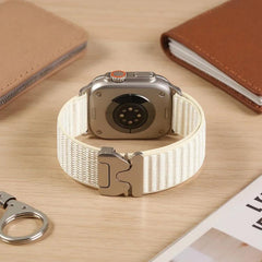 Correa de reloj de nailon con hebilla de par...