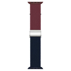 Correa de reloj de nailon trenzado con costu...