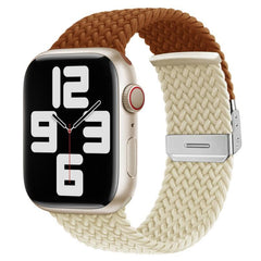 Correa de reloj de nailon trenzado con costu...