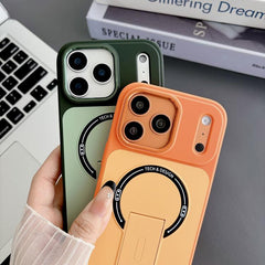 Funda magnética híbrida de TPU y PC con tact...