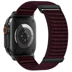 Correa de reloj de nailon con estampado de m...