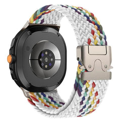 Correa de reloj de nailon tejido con hebilla...
