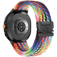 Correa de reloj de nailon tejido con hebilla...