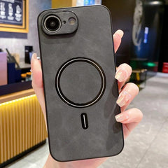 Funda magnética para teléfono de piel sintét...