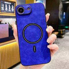 Funda magnética para teléfono de piel sintét...